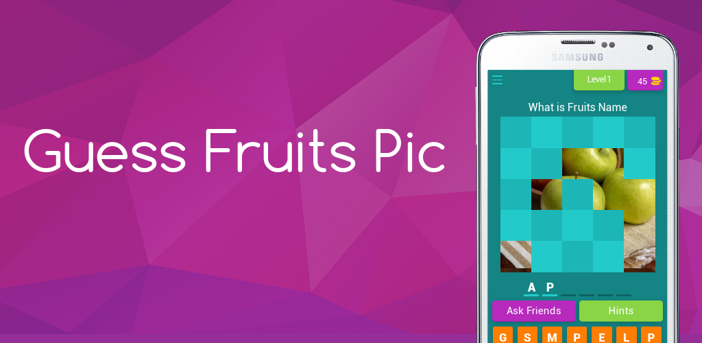 Guess Fruits Pic Free Game