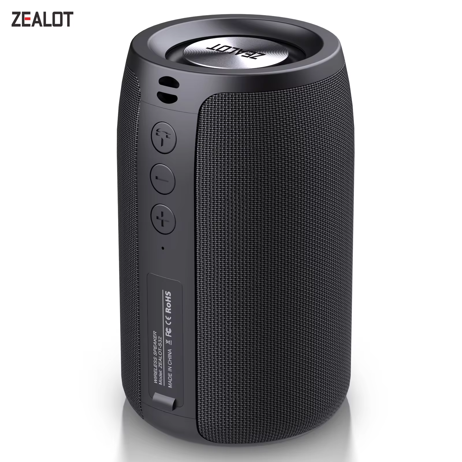 ZEALOT-S32 Portable Wireless Speaker Subwoofer Stereo Waterproof Powerful Column Outdoor Speakers Boom Box TF Card & AUX Audio